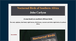 Desktop Screenshot of nightbirds.co.za