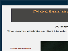Tablet Screenshot of nightbirds.co.za